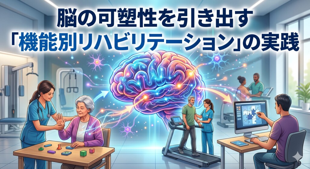脳の可塑性を引き出す「機能別リハビリテーション」の実践
