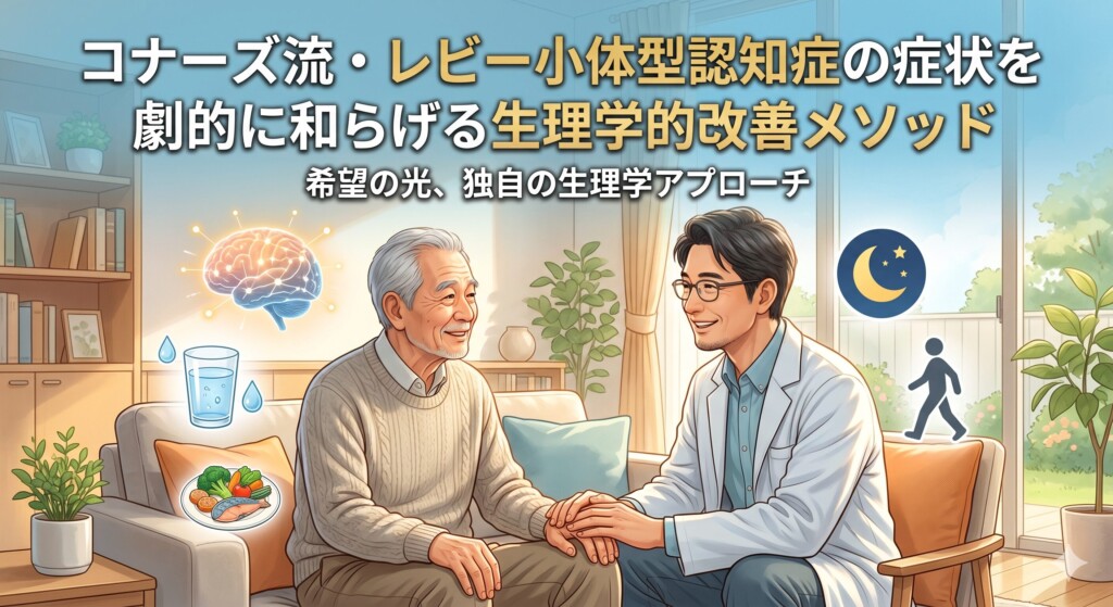 コナーズ流・レビー小体型認知症の症状を劇的に和らげる生理学的改善メソッド