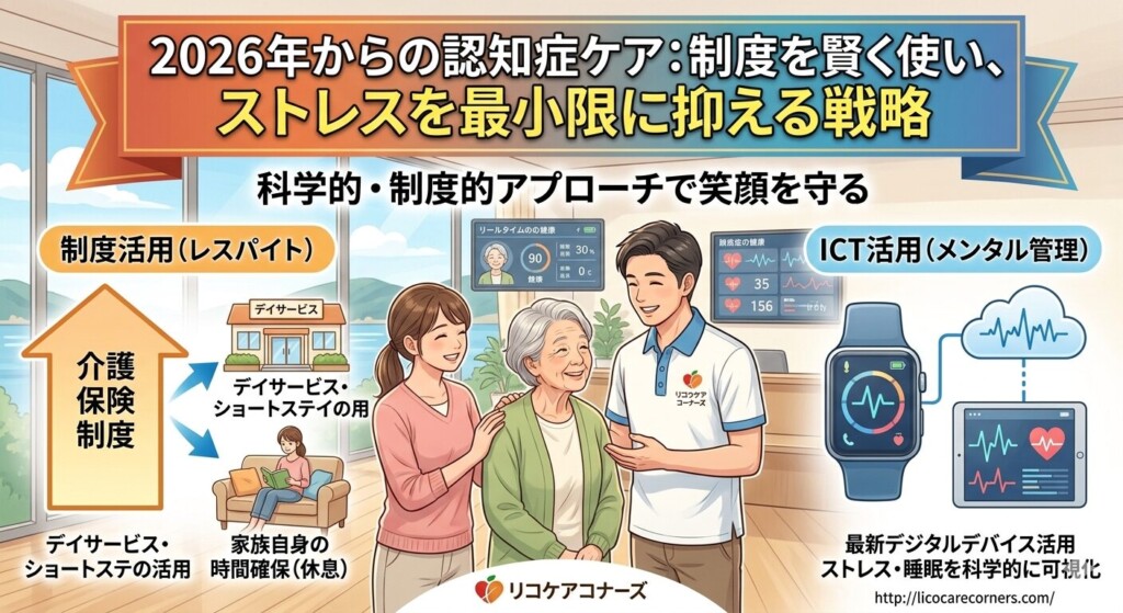 2026年からの認知症ケア：制度を賢く使い、ストレスを最小限に抑える戦略