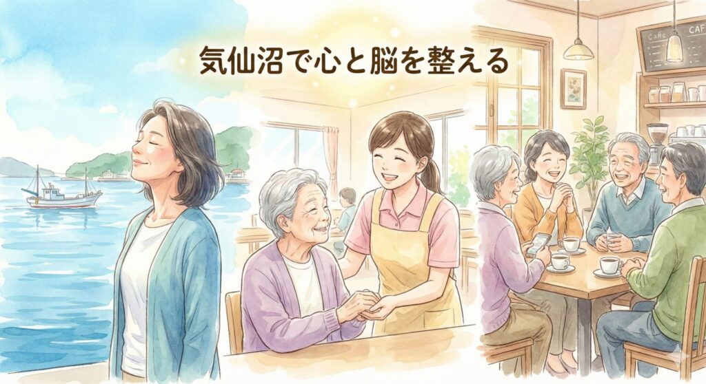 気仙沼の資源を最大活用！心と脳を整える息抜き術ベスト3