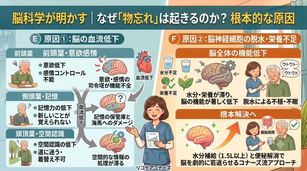 なぜ物忘れは起きるのか? 脳科学から見た根本的な原因