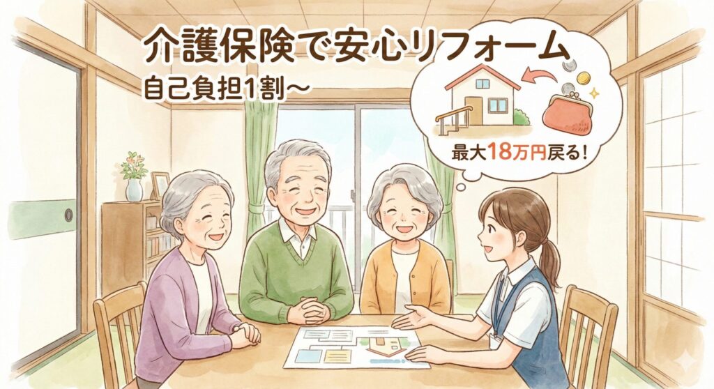 意外と知られていない「居宅介護住宅改修費」とは?