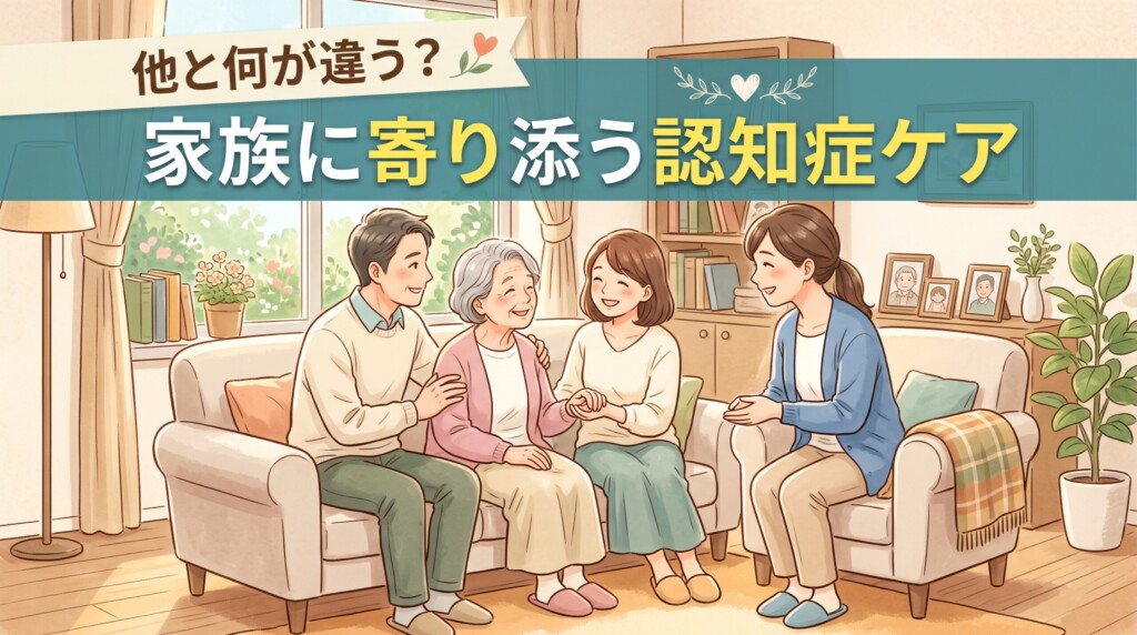 「認知症だから」と諦めない。その人らしさを支える自立支援ケア