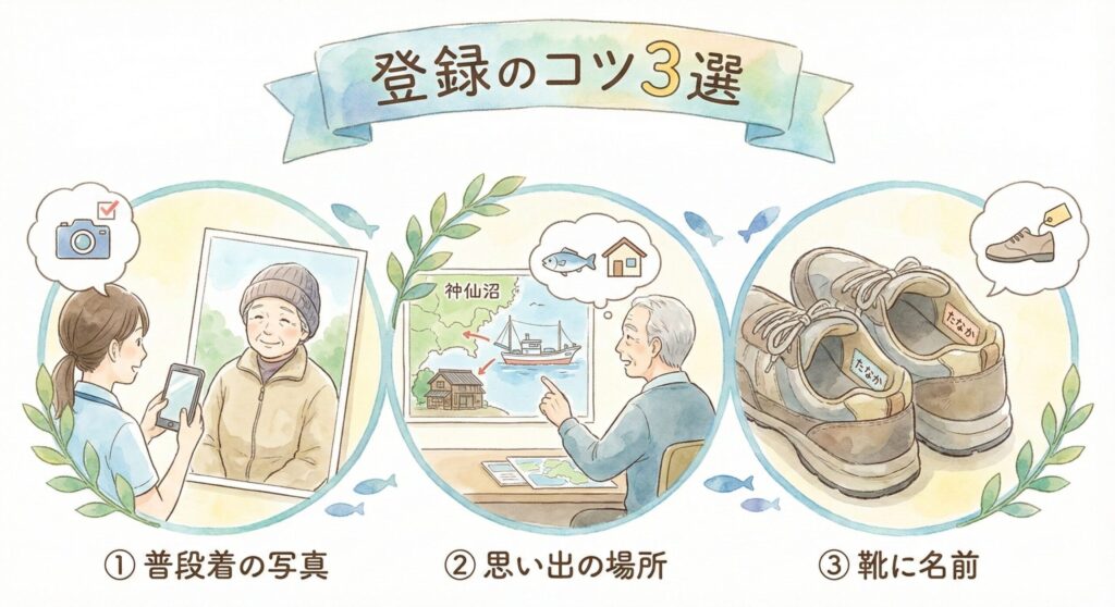 登録時に「絶対にやっておくべき」3つのポイント