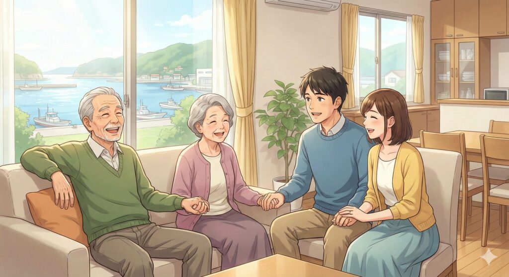 出すものが出れば、笑顔は戻る