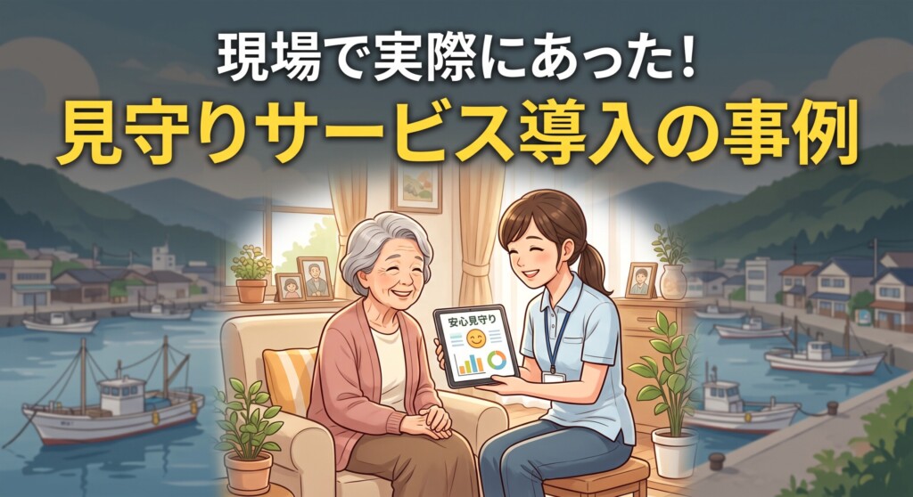 現場で実際にあった!見守りサービス導入の事例