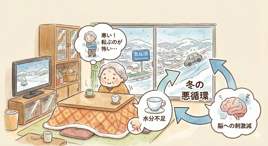 なぜ、気仙沼の冬に認知症が悪化するのか?