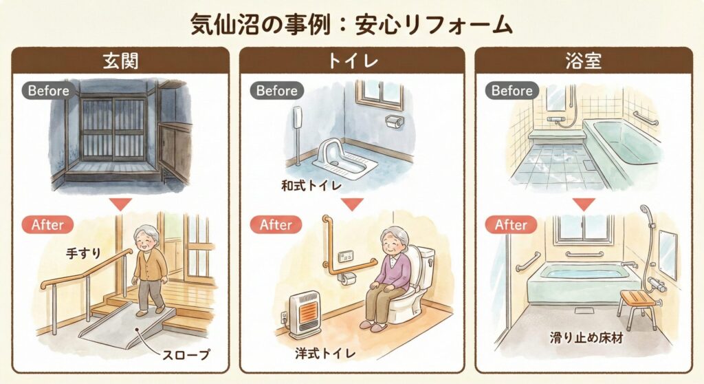 こんな工事に使えます