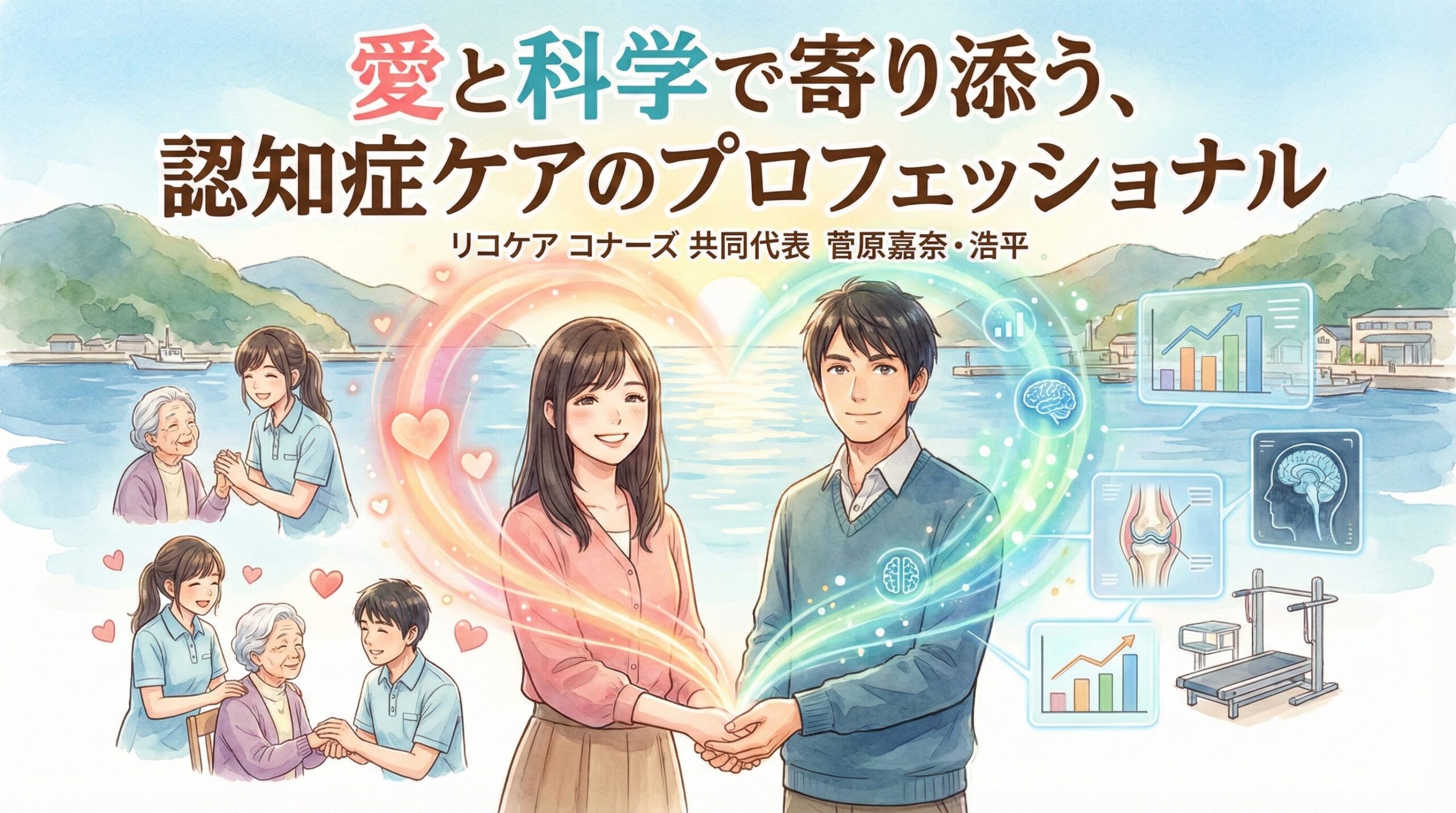 【スタッフ紹介】なぜ妻は「認知症リハビリテーション専門士」になったのか？共同代表・菅原嘉奈が目指す“諦めないケア”の原点