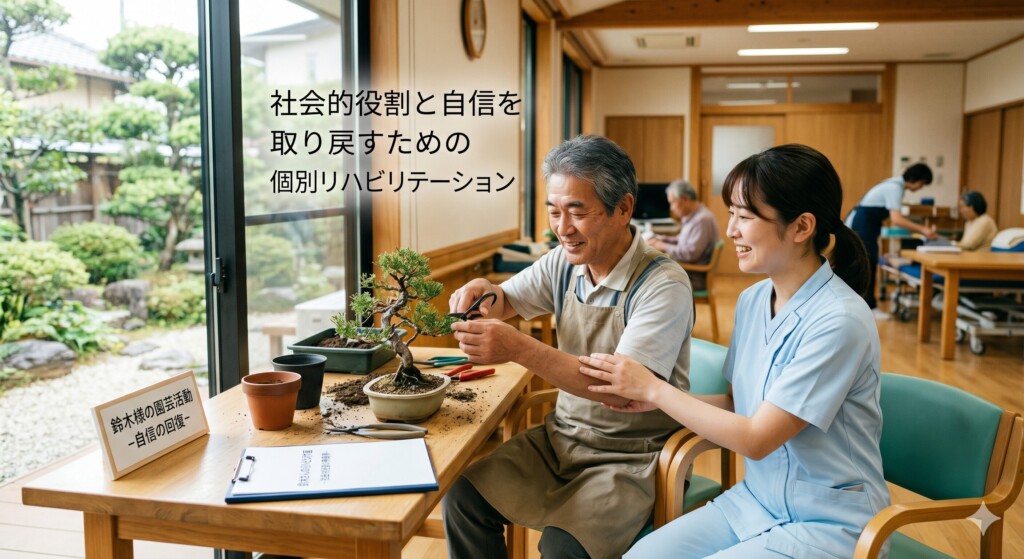 社会的役割と自信を取り戻すための個別リハビリテーション