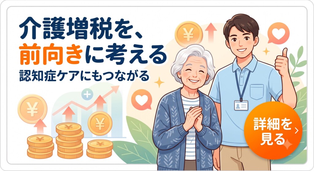 増税時代を賢く乗り切る！認知症ケアの負担を抑えるヒントと実践アプローチ