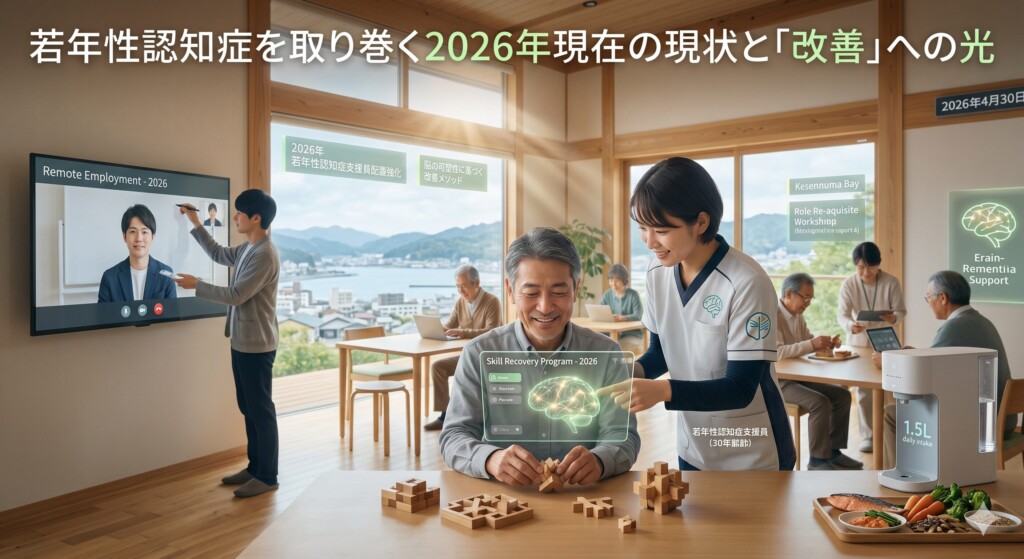 若年性認知症を取り巻く2026年現在の現状と「改善」への光