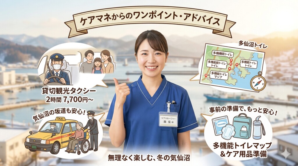 ケアマネからのワンポイント・アドバイス