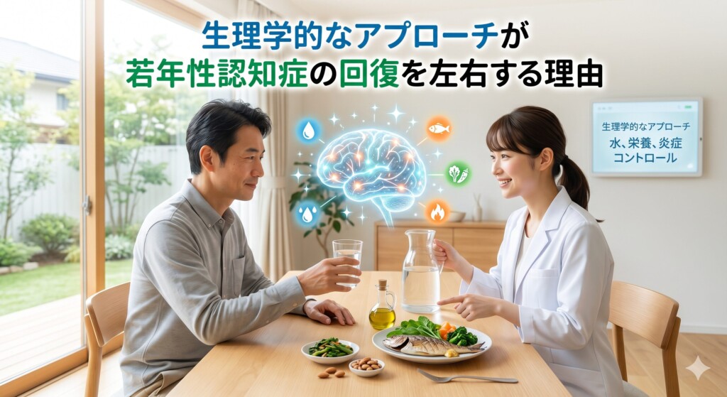 生理学的なアプローチが若年性認知症の回復を左右する理由