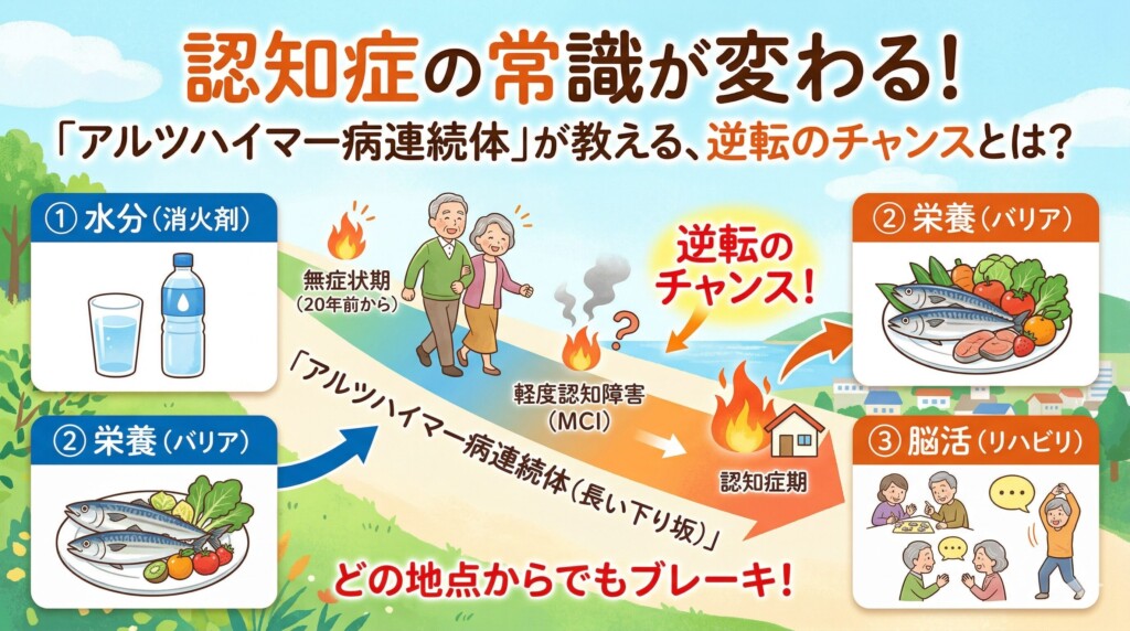 認知症の常識が変わる！「アルツハイマー病連続体」が教える、逆転のチャンスとは？