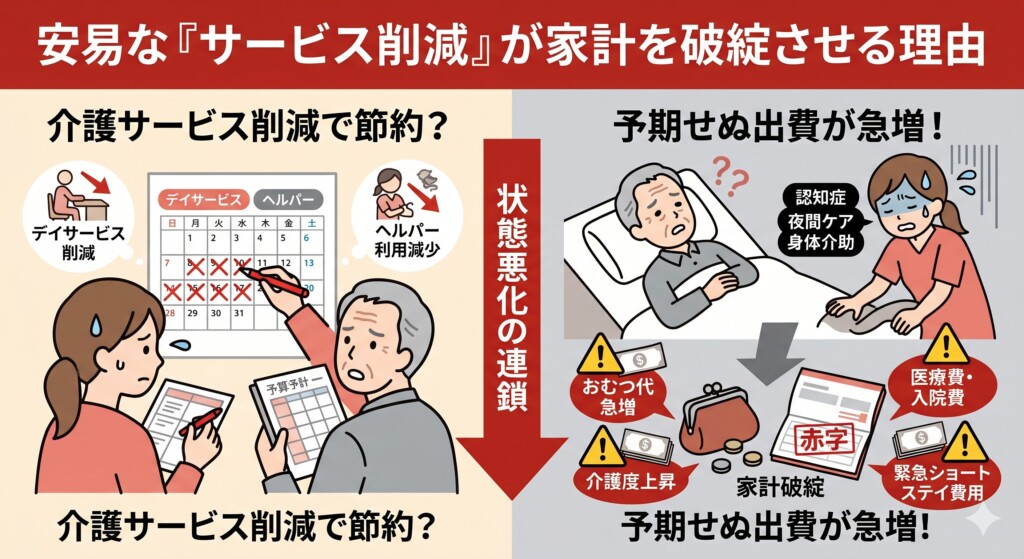 安易な「サービス削減」が家計を破綻させる理由
