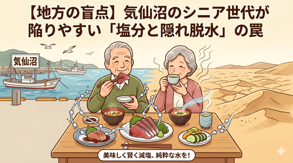 【地方の盲点】気仙沼のシニア世代が陥りやすい「塩分と隠れ脱水」の罠
