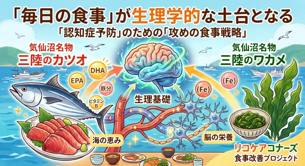 なぜ認知症予防において「毎日の食事」が生理学的な土台となるのか？