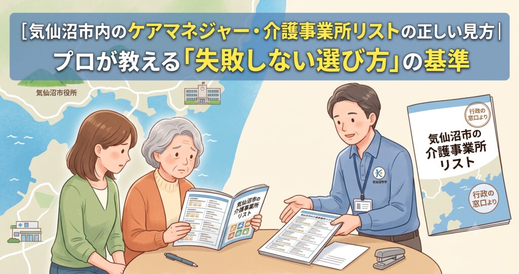 市役所でもらう「気仙沼市の介護事業所リスト」の正体とは?