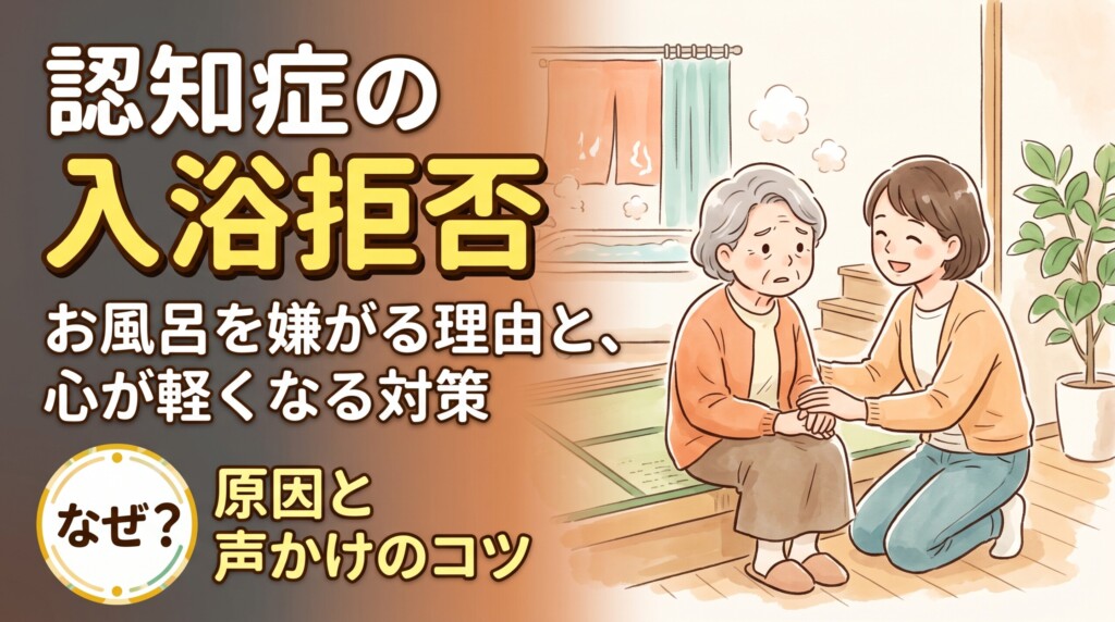 認知症でお風呂を嫌がる理由とは？安心につながる声かけと5つの工夫